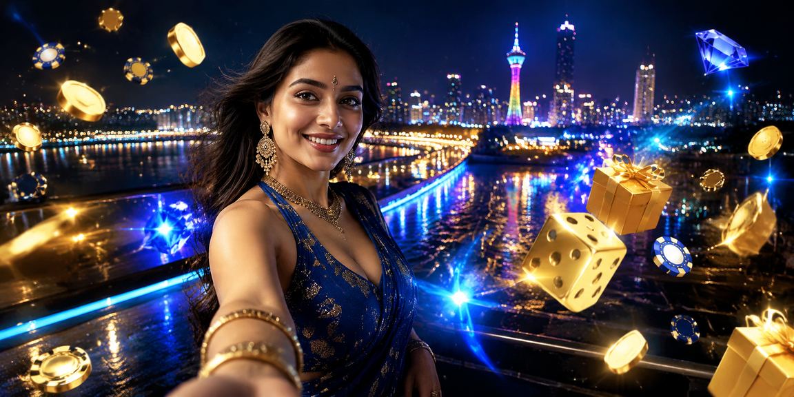 Live casino dealer and Indian player enjoying online betting